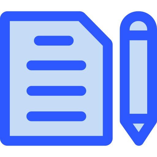 Task Generic Blue icon