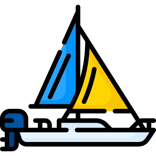 Yacht Special Lineal color icon