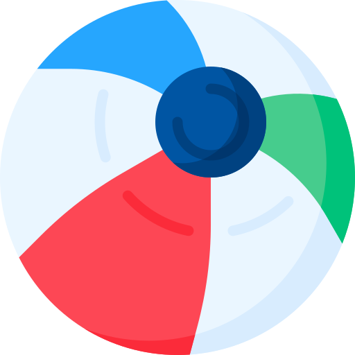 Beach ball Special Flat icon