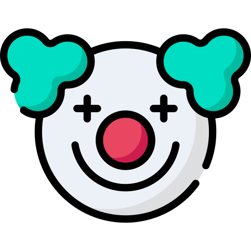 payaso icono gratis