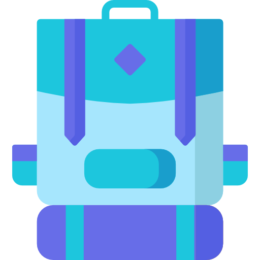 mochila icono gratis