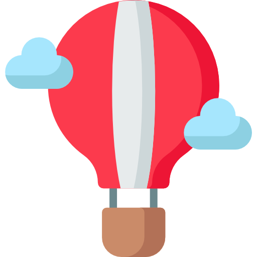 Hot air balloon - Free transport icons