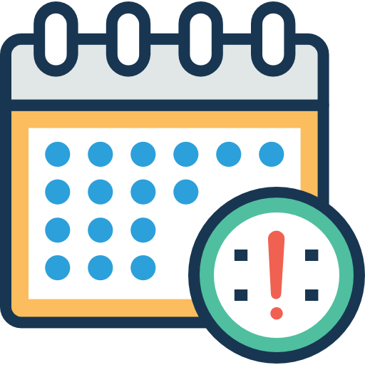 Calendar Prosymbols Lineal Color icon