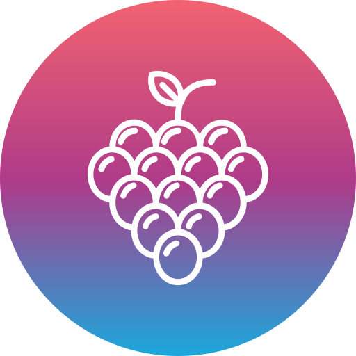 uvas icono gratis