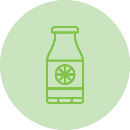 bouteille de jus Icône gratuit