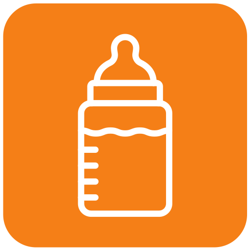 Бутылочка для кормления бесплатно иконка