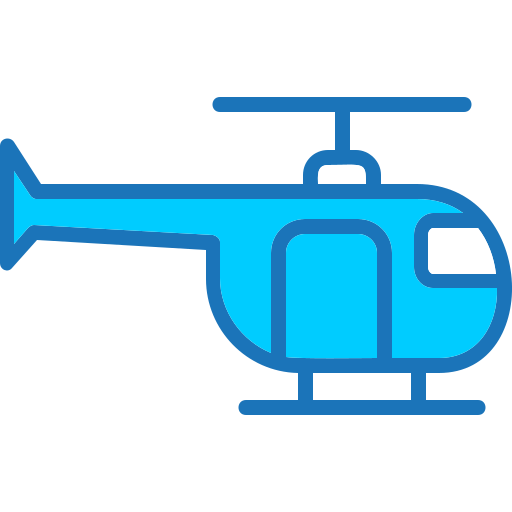 helicóptero icono gratis