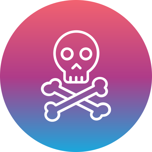 Skull free icon