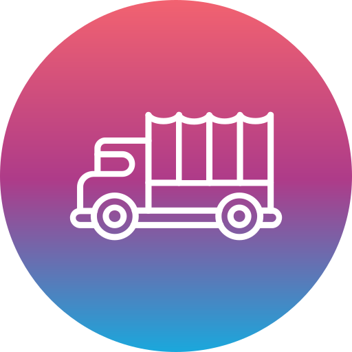 Military truck free icon