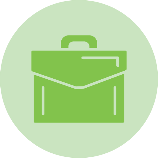 maletín icono gratis