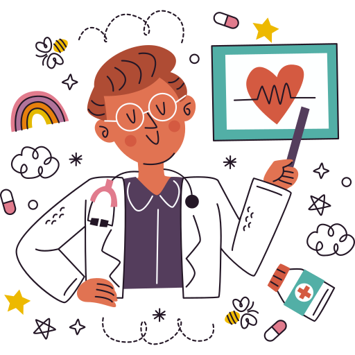 doctor gratis sticker