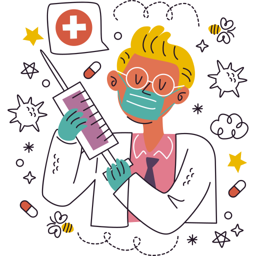 doctor gratis sticker