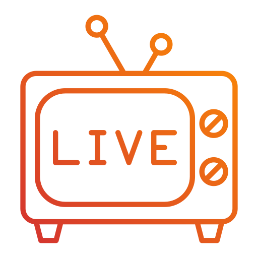 Live broadcast free icon