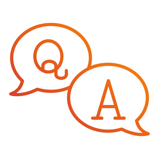 Question and answer free icon Question and answer free icon