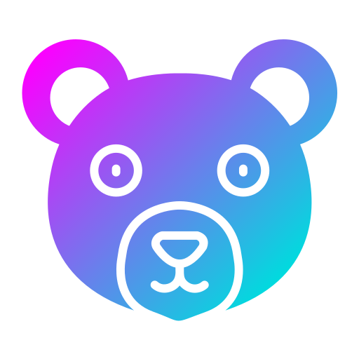 Bear Generic Flat Gradient icon