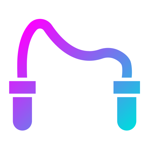 Jumping rope free icon Jumping rope free icon