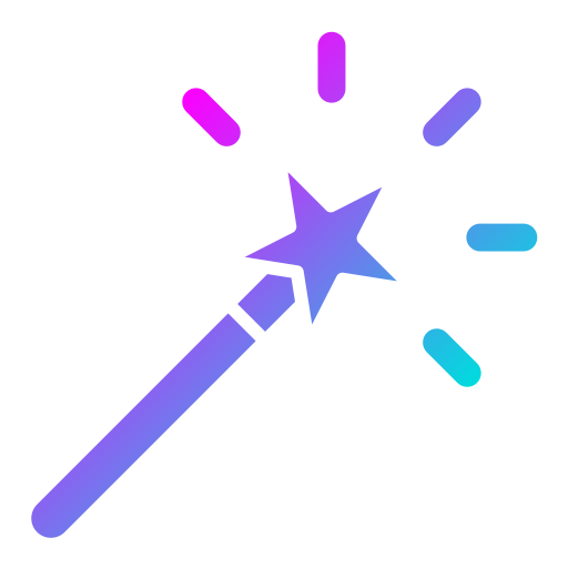 Magic wand Generic Flat Gradient icon