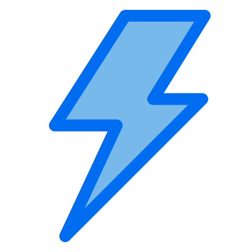 Bolt Generic Blue icon