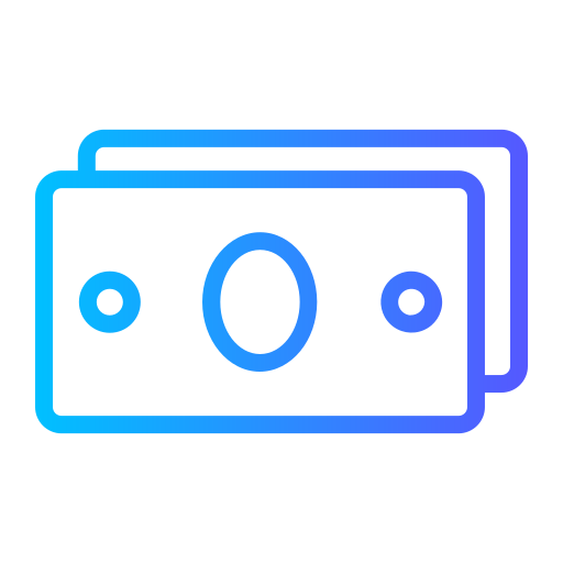 dinero en efectivo icono gratis