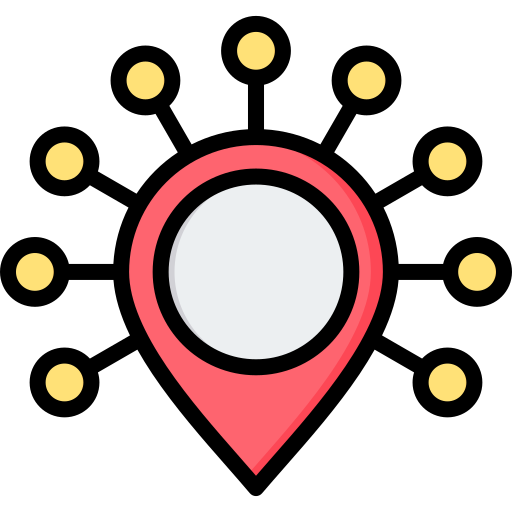 localización icono gratis