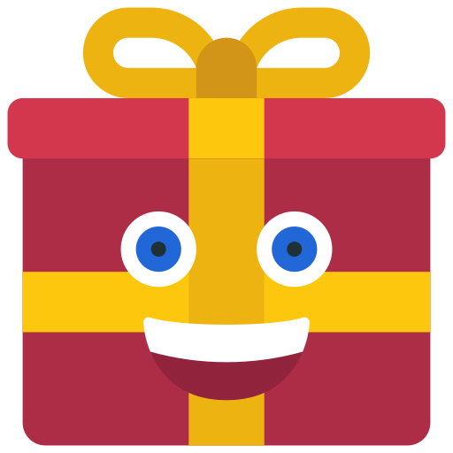 caja de regalo icono gratis