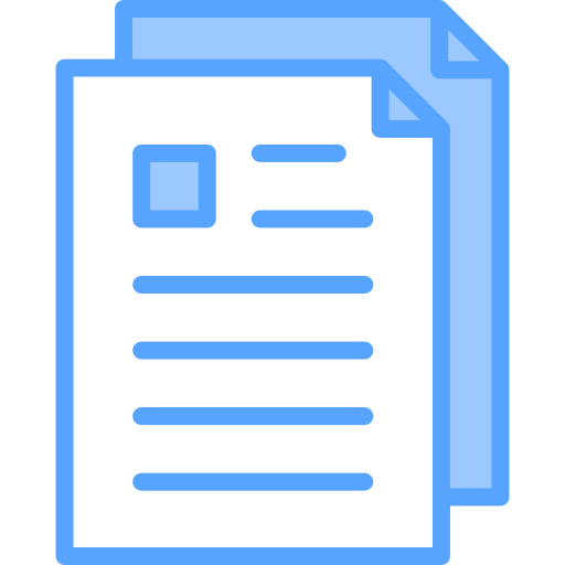 Article Generic Blue icon