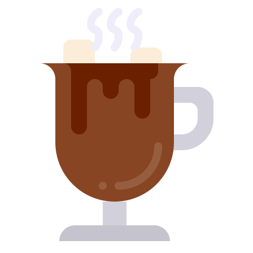 chocolate caliente icono gratis