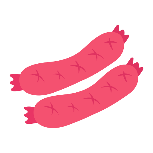 salchichas icono gratis