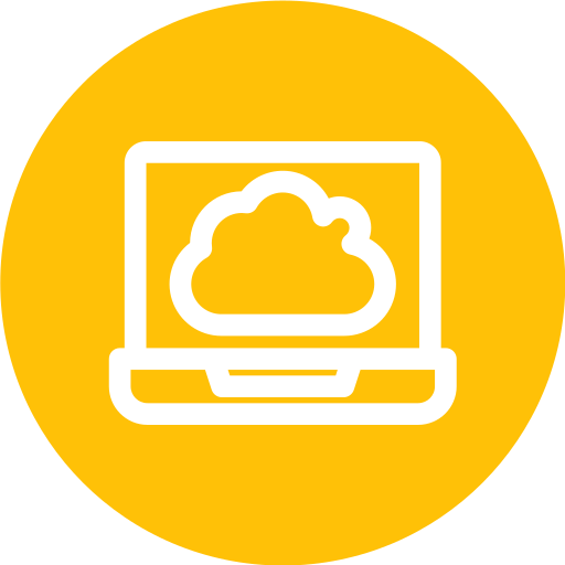 computación en la nube icono gratis