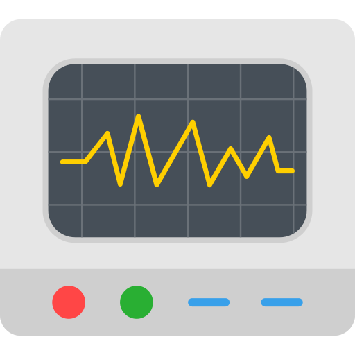 Oscilloscope Generic Flat icon