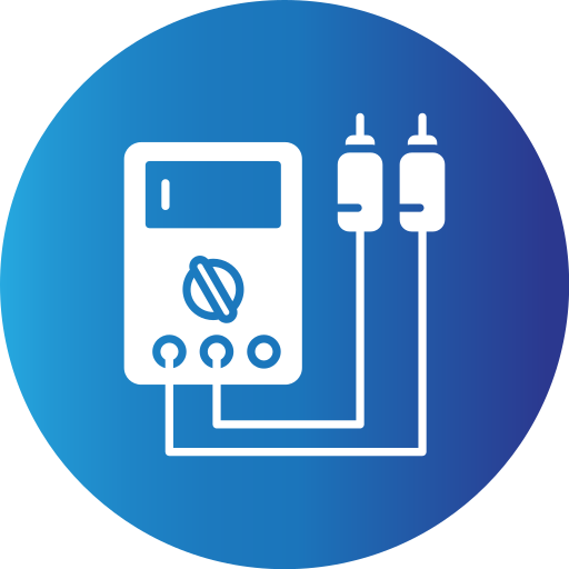 Voltmeter Generic Blue icon