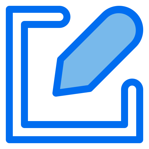 Edit Generic Blue Icon