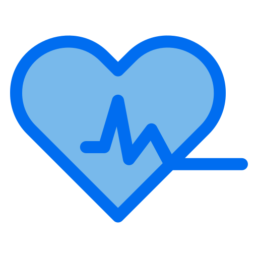 Heart Generic Blue icon