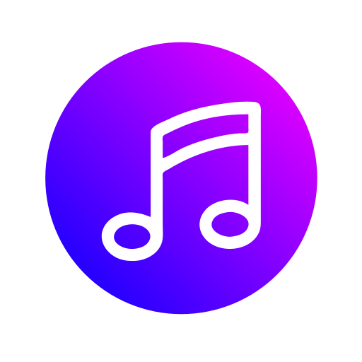 Music Generic Flat Gradient icon