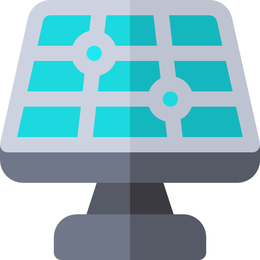 panel solar icono gratis