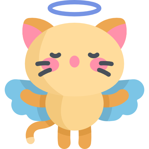 Cat Kawaii Flat icon