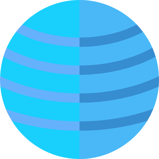 Фитнес-мяч бесплатно иконка