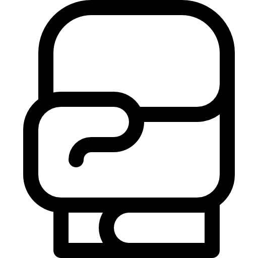 Boxing gloves free icon