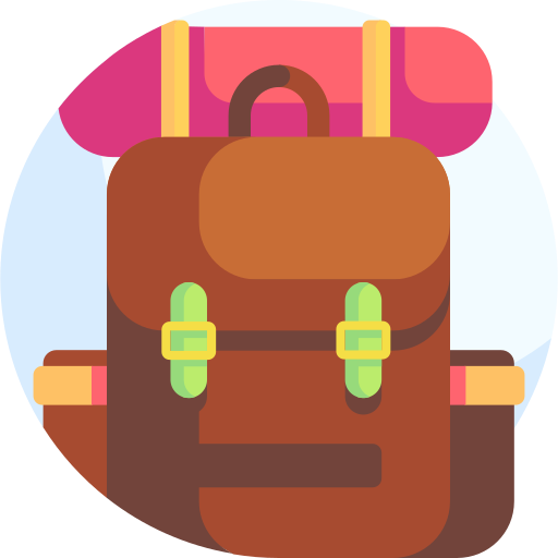 mochila icono gratis