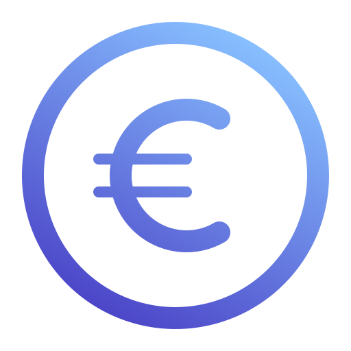euro icono gratis