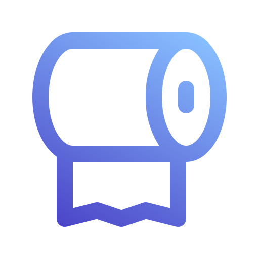 papel higienico icono gratis