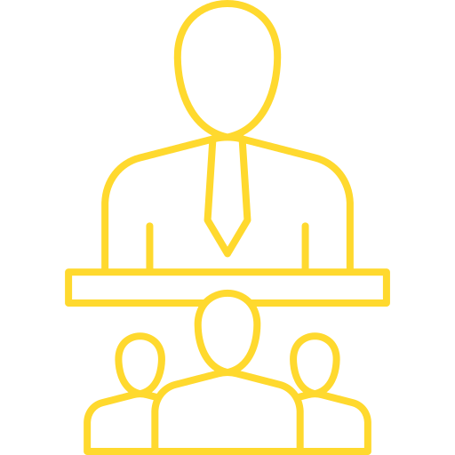 conferencia icono gratis