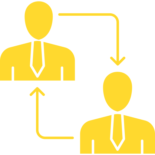 trabajo en equipo icono gratis