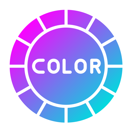 palette de couleurs Icône gratuit