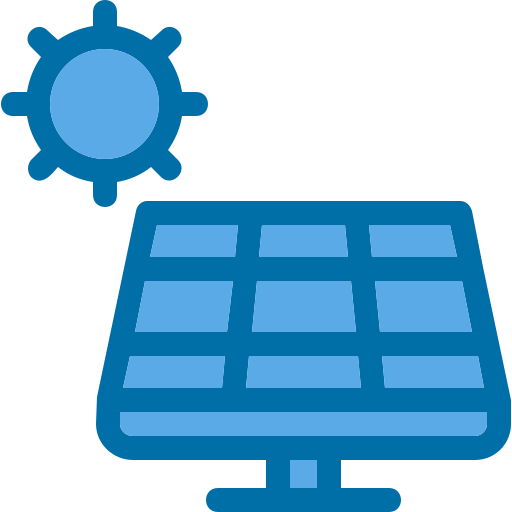 panel solar icono gratis