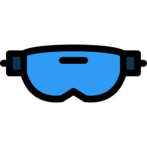 gafas de realidad virtual icono gratis