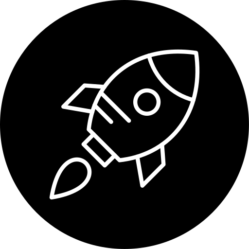 Rocket Generic Glyph icon