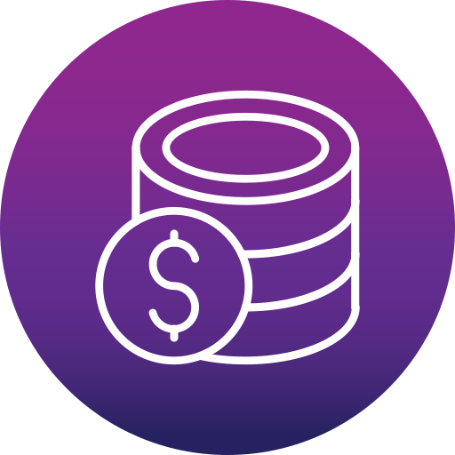 monedas icono gratis