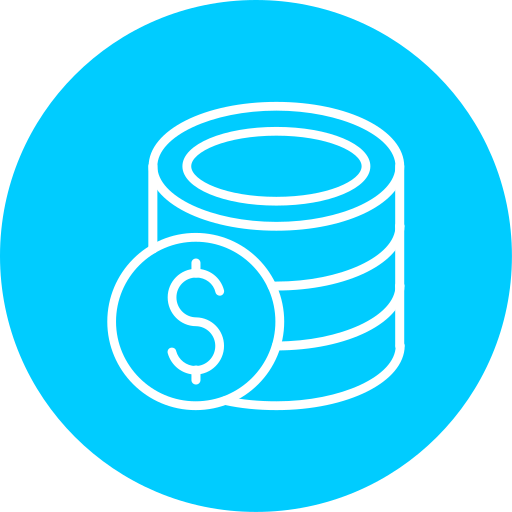 monedas icono gratis