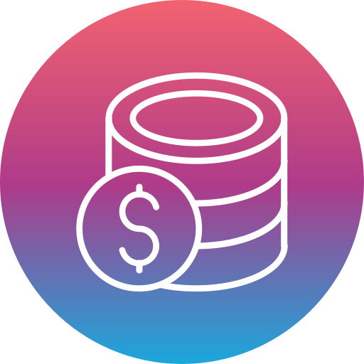 monedas icono gratis